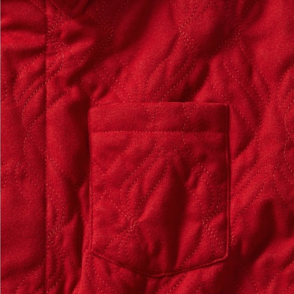 Fabletics The Quilted Flannel Shirt Jacket Sz XL - Picture 3 of 8